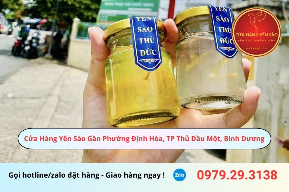 Cửa Hàng Yến Sào Gần Phường Định Hòa, TP Thủ Dầu Một, Bình Dương