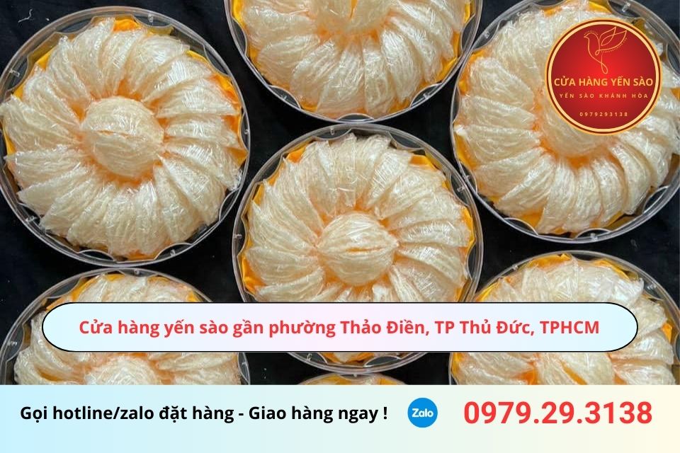 Cửa hàng yến sào gần phường Thảo Điền, TP Thủ Đức, TPHCM