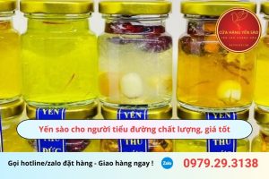Yến sào cho người tiểu đường chất lượng, giá tốt